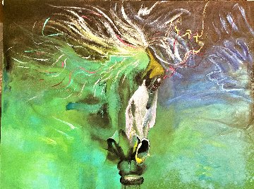 Achilles 2021 30x40 (Hero of Trojan War) Original Painting - Gaylord Soli (Gaylord) Achilles 2021 30x40 (Hero of Trojan War) Original Painting - Gaylord Soli (Gaylord)