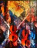 Violins of Mozart 2019 45x36 - Huge Original Painting by Gaylord Soli  (Gaylord) - 0