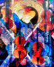 Violins of Mozart 2024 20x16 - Mixed Media on Canvas Original Painting by Gaylord Soli (Gaylord) - 0 Violins of Mozart 2024 20x16 - Mixed Media on Canvas Original Painting by Gaylord Soli (Gaylord) - 0
