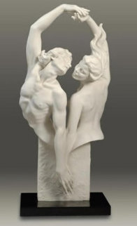 Dance Of Passion Large Parian Sculpture 2006 32 in Sculpture - Gaylord Ho