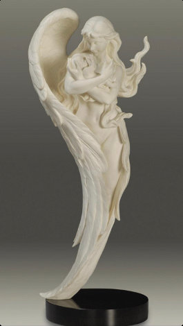 Devotion Parian Sculpture 25 in Sculpture - Gaylord Ho