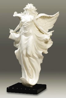 Transcendence Parian Marble Sculpture 2006 32 in Huge Sculpture - Gaylord Ho