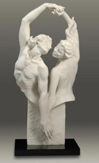 Dances Of Passion Parian Sculpture 2006 32 in Sculpture - Gaylord Ho