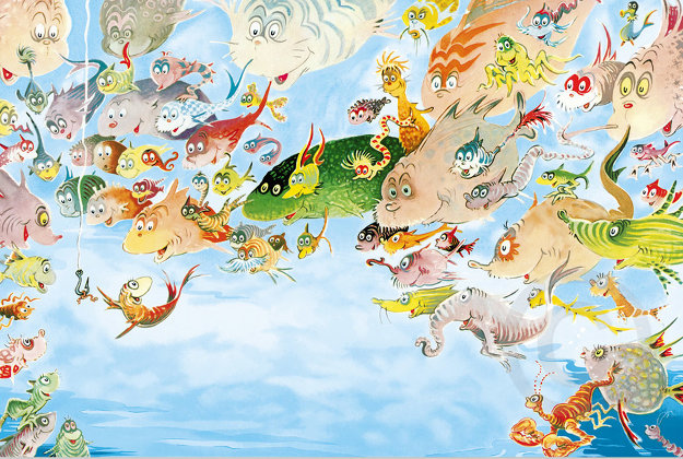 A Plethora of Fish Limited Edition Print by Dr. Seuss A Plethora of Fish Limited Edition Print by Dr. Seuss