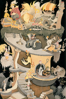 Tower of Babel 2002 Limited Edition Print - Dr. Seuss