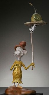 Green Eggs And Ham Bronze Sculpture Maquette Edition Sculpture - Dr. Seuss Green Eggs And Ham Bronze Sculpture Maquette Edition Sculpture - Dr. Seuss