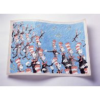 Singing Cats 1967 Limited Edition Print by Dr. Seuss - 2 Singing Cats 1967 Limited Edition Print by Dr. Seuss - 2