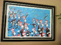 Singing Cats 1967 Limited Edition Print by Dr. Seuss - 3 Singing Cats 1967 Limited Edition Print by Dr. Seuss - 3