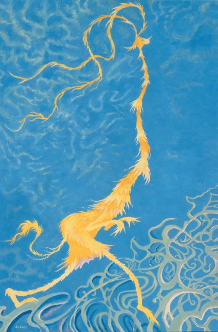 Golden Girl 1990 Limited Edition Print by Dr. Seuss Golden Girl 1990 Limited Edition Print by Dr. Seuss