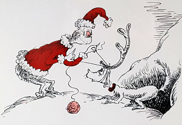 Grinch: If I Can't Find a Reindeer Limited Edition Print by Dr. Seuss Grinch: If I Can't Find a Reindeer Limited Edition Print by Dr. Seuss