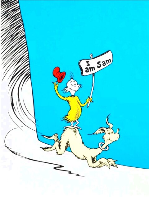 I Am Sam 1999 Limited Edition Print by Dr. Seuss