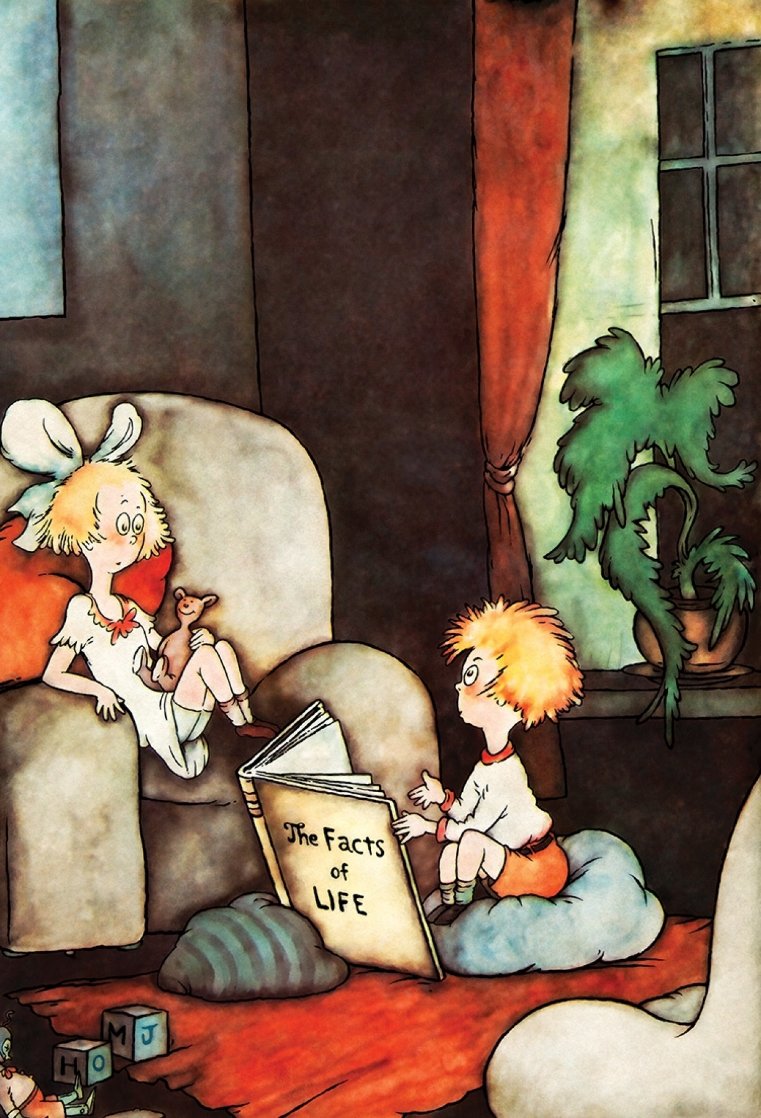 Facts of Life 2014 Limited Edition Print by Dr. Seuss Facts of Life 2014 Limited Edition Print by Dr. Seuss