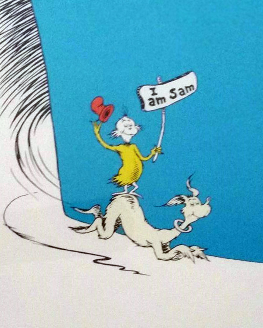 I Am Sam 1999 Limited Edition Print by Dr. Seuss I Am Sam 1999 Limited Edition Print by Dr. Seuss
