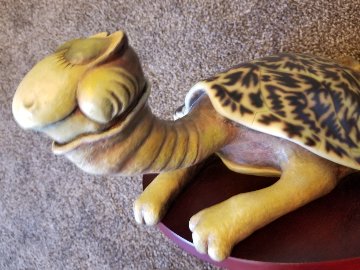 Turtle-Necked Sea-Turtle Resin Sculpture 24 in Sculpture - Dr. Seuss Turtle-Necked Sea-Turtle Resin Sculpture 24 in Sculpture - Dr. Seuss
