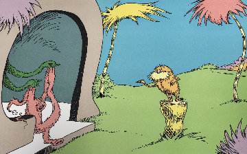 I Am the Lorax, I Speak For the Trees 1998 Limited Edition Print - Dr. Seuss
