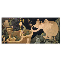 Elephant Presenting Flower to a Bird 1998 Limited Edition Print by Dr. Seuss - 1 Elephant Presenting Flower to a Bird 1998 Limited Edition Print by Dr. Seuss - 1