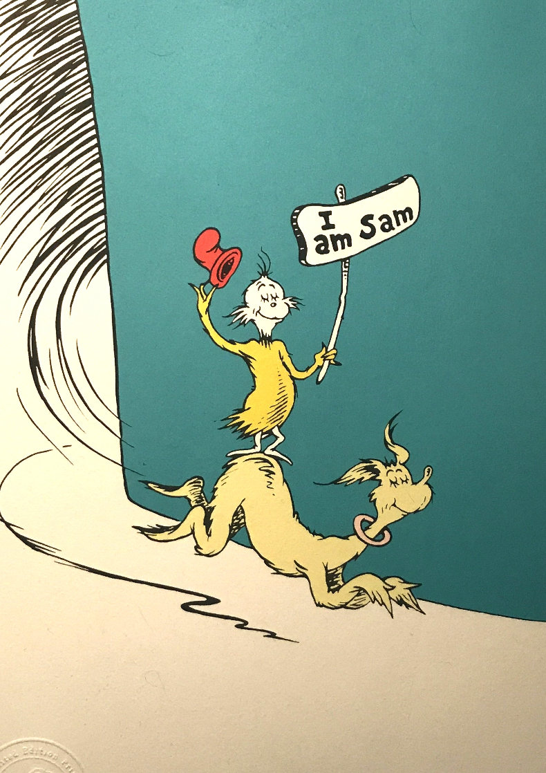 I Am Sam 1999 Limited Edition Print by Dr. Seuss