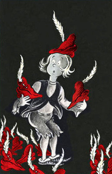 500 Hats of Bartholomew Cubbins 2013 Limited Edition Print by Dr. Seuss 500 Hats of Bartholomew Cubbins 2013 Limited Edition Print by Dr. Seuss