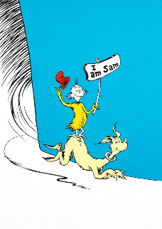 I Am Sam 1999 Limited Edition Print - Dr. Seuss I Am Sam 1999 Limited Edition Print - Dr. Seuss