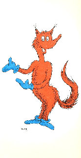 Fox in Socks - 50th Anniversary Edition 2015 Limited Edition Print - Dr. Seuss Fox in Socks - 50th Anniversary Edition 2015 Limited Edition Print - Dr. Seuss