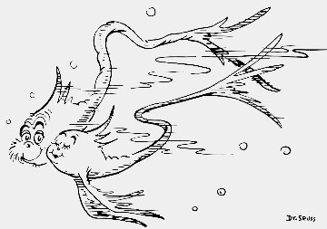 Cuddle Fish 2011 Limited Edition Print - Dr. Seuss Cuddle Fish 2011 Limited Edition Print - Dr. Seuss