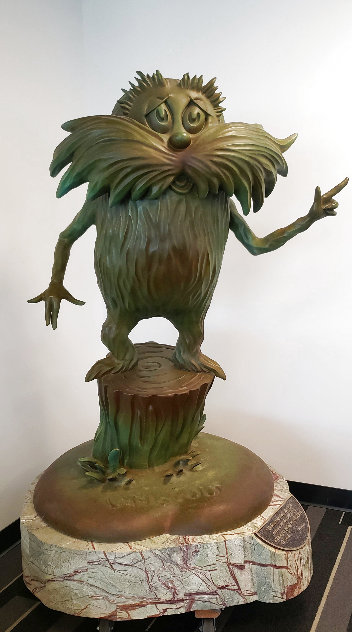 Lorax Bronze Sculpture, Large Scale Edition 2009 60 in Sculpture by Dr. Seuss