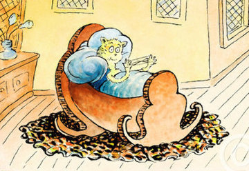 Cat in the Cradle Doing Cat's in the Cradle 2019 Limited Edition Print - Dr. Seuss Cat in the Cradle Doing Cat's in the Cradle 2019 Limited Edition Print - Dr. Seuss