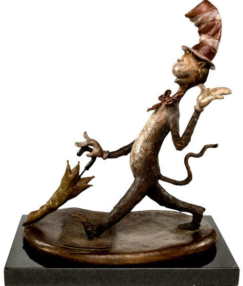 Cat in the Hat Bronze Sculpture 15 in by Dr. Seuss