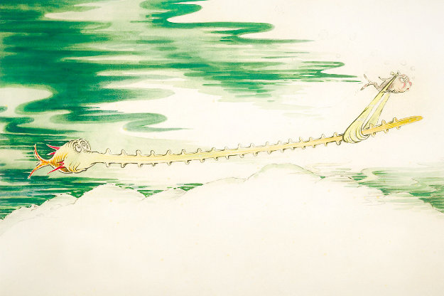 A Saw Fish With Such a Long Snout That He Needs an Assistant to Help Him About! by Dr. Seuss