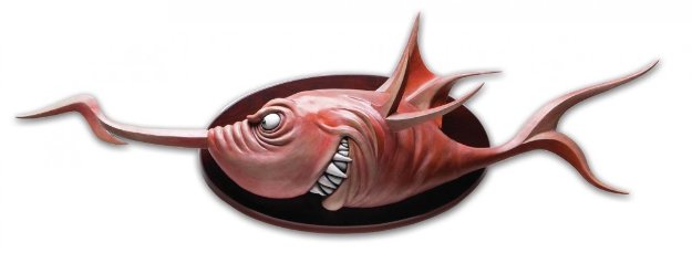 Sludge Tarpon Resin Sculpture 37 in by Dr. Seuss