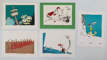 Illustration Portfolio I : 5 Prints Including I Am Sam Limited Edition Print - Dr. Seuss Illustration Portfolio I : 5 Prints Including I Am Sam Limited Edition Print - Dr. Seuss