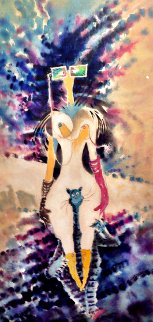Rather Odd Myopic Woman Riding Piggyback on One of Helen’s Many Cats 2006 Limited Edition Print - Dr. Seuss Rather Odd Myopic Woman Riding Piggyback on One of Helen’s Many Cats 2006 Limited Edition Print - Dr. Seuss