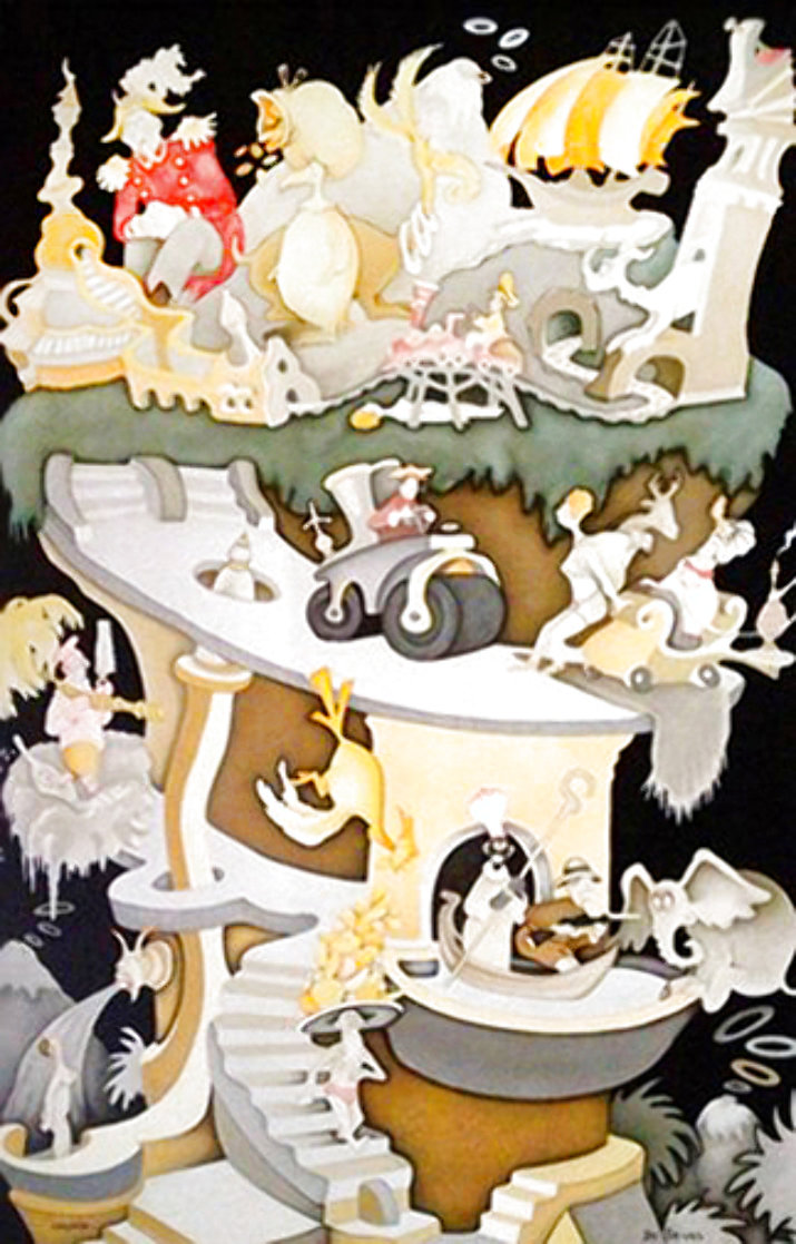 Tower of Babel 2004 Limited Edition Print by Dr. Seuss Tower of Babel 2004 Limited Edition Print by Dr. Seuss