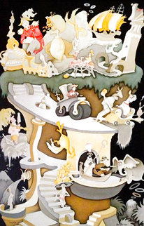 Tower of Babel 2004 Limited Edition Print - Dr. Seuss Tower of Babel 2004 Limited Edition Print - Dr. Seuss