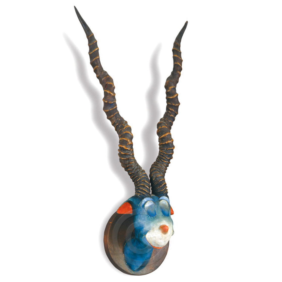 Blue-Green Abelard Resin Sculpture 1999 24 in Sculpture by Dr. Seuss Blue-Green Abelard Resin Sculpture 1999 24 in Sculpture by Dr. Seuss
