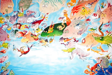 A Plethora of Fish 2004 Limited Edition Print - Dr. Seuss A Plethora of Fish 2004 Limited Edition Print - Dr. Seuss