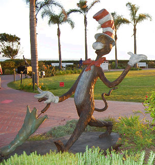Cat in the Hat Monumental Bronze Sculpture 2006 48 in Sculpture - Dr. Seuss Cat in the Hat Monumental Bronze Sculpture 2006 48 in Sculpture - Dr. Seuss