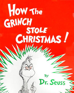 How the Grinch Stole Christmas Limited Edition Print - Dr. Seuss