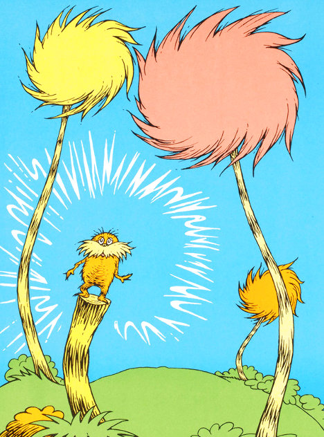 Lorax Book Cover 2004 Limited Edition Print by Dr. Seuss