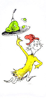 Green Eggs and Ham 50th Anniversary 2009 Huge Limited Edition Print - Dr. Seuss