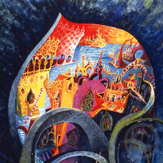 Venetian Cat Singing O Solo Meow 2000 - Huge Limited Edition Print - Dr. Seuss Venetian Cat Singing O Solo Meow 2000 - Huge Limited Edition Print - Dr. Seuss