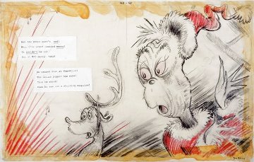 This Sound Sounded Merry 2013 Limited Edition Print - Dr. Seuss This Sound Sounded Merry 2013 Limited Edition Print - Dr. Seuss