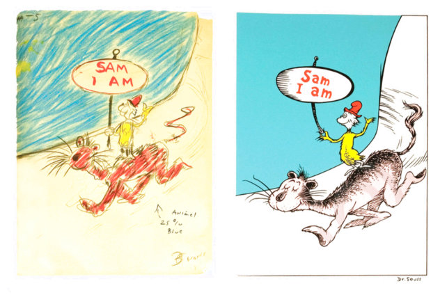 Sam I Am Diptych 2006 Limited Edition Print by Dr. Seuss