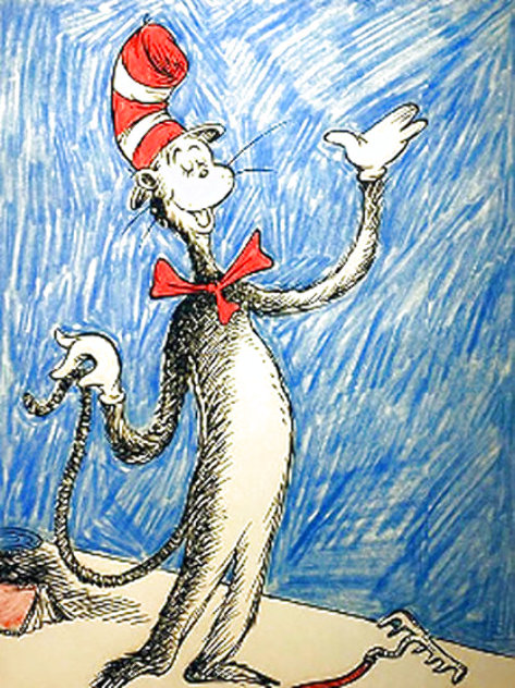 Cat That Changed the World 2012 - Huge Limited Edition Print by Dr. Seuss