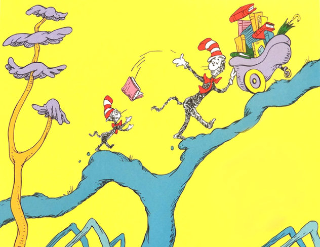 Oh, the Stuff You Will Learn! CP Limited Edition Print by Dr. Seuss