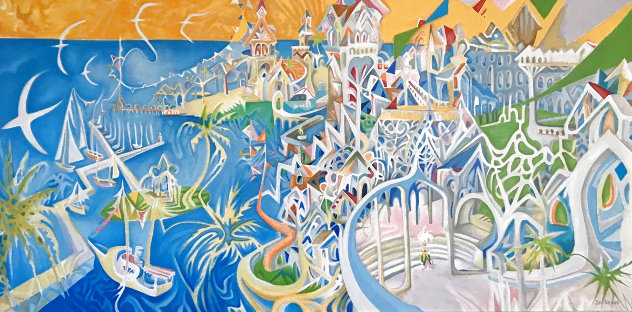 I Dreamed I was the Doorman at the Hotel del Coronado PC 2003 - Huge - California Limited Edition Print by Dr. Seuss