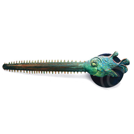 Sawfish PC Resin Taxidermy Sculpture 2003 27 in Sculpture - Dr. Seuss