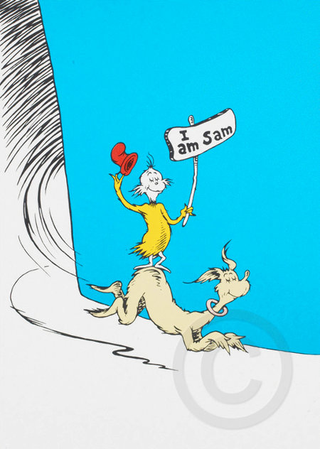 I am Sam 1999 Limited Edition Print by Dr. Seuss