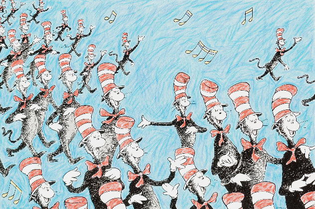Singing Cats PC 2001 Limited Edition Print by Dr. Seuss