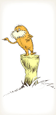 50th Anniversary: Lorax 2021 - Huge Limited Edition Print - Dr. Seuss